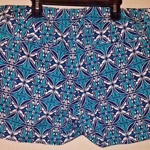 Stylus Shorts Women’s 14 Green Multi-Color Shorts